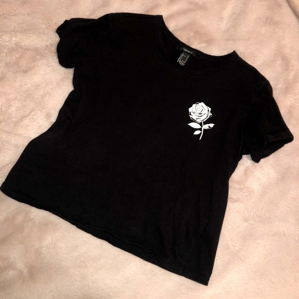 Rose Crop Top